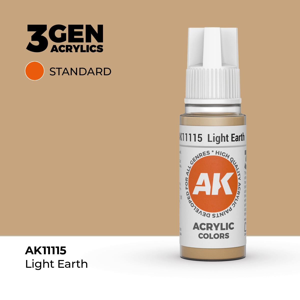 AK Interactive 3GEN Light Earth 17ml
