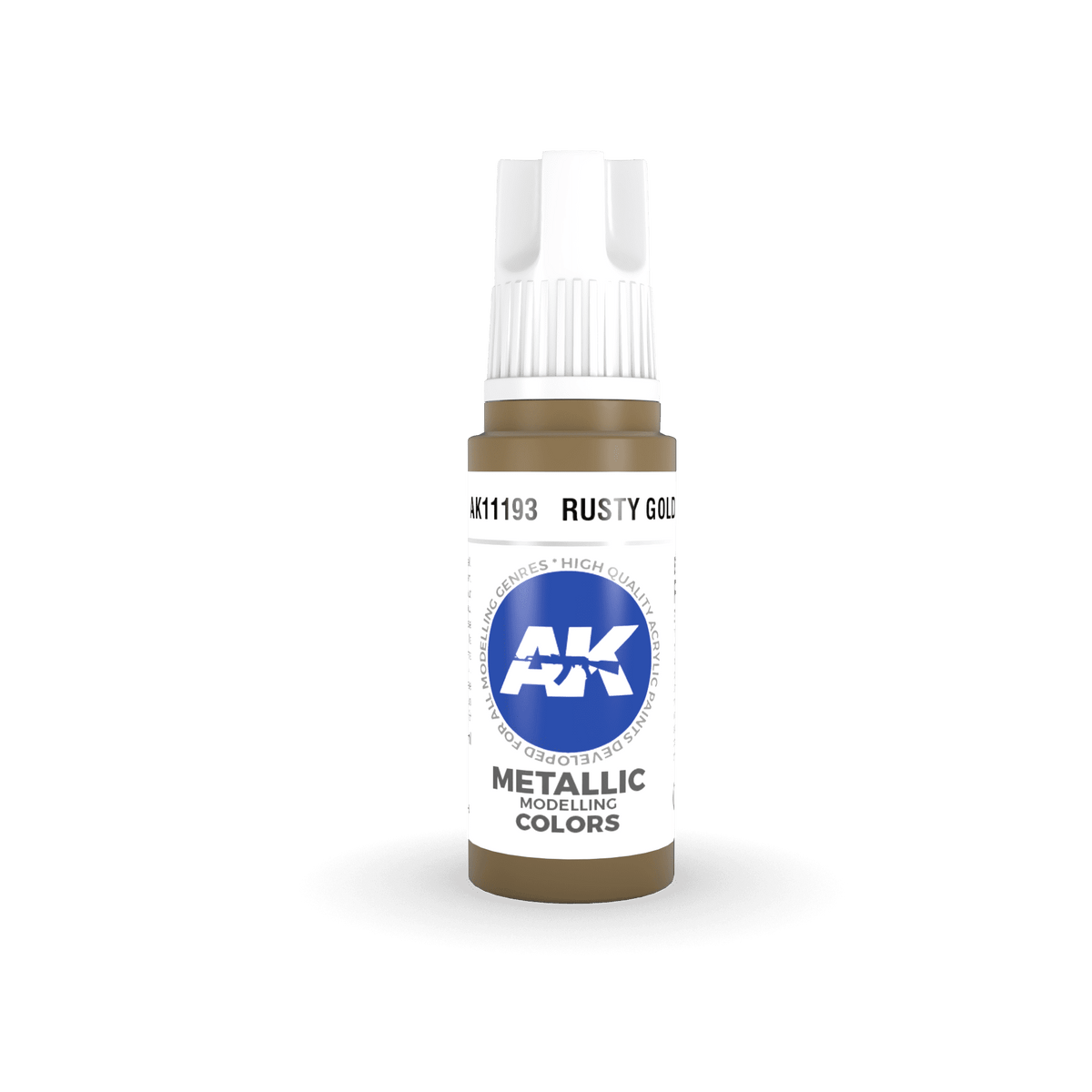 AK Interactive 3GEN Rusty Gold 17ml