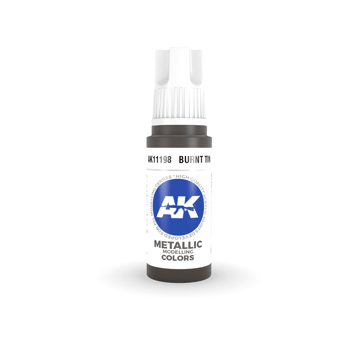AK Interactive 3GEN Burnt Tin 17ml