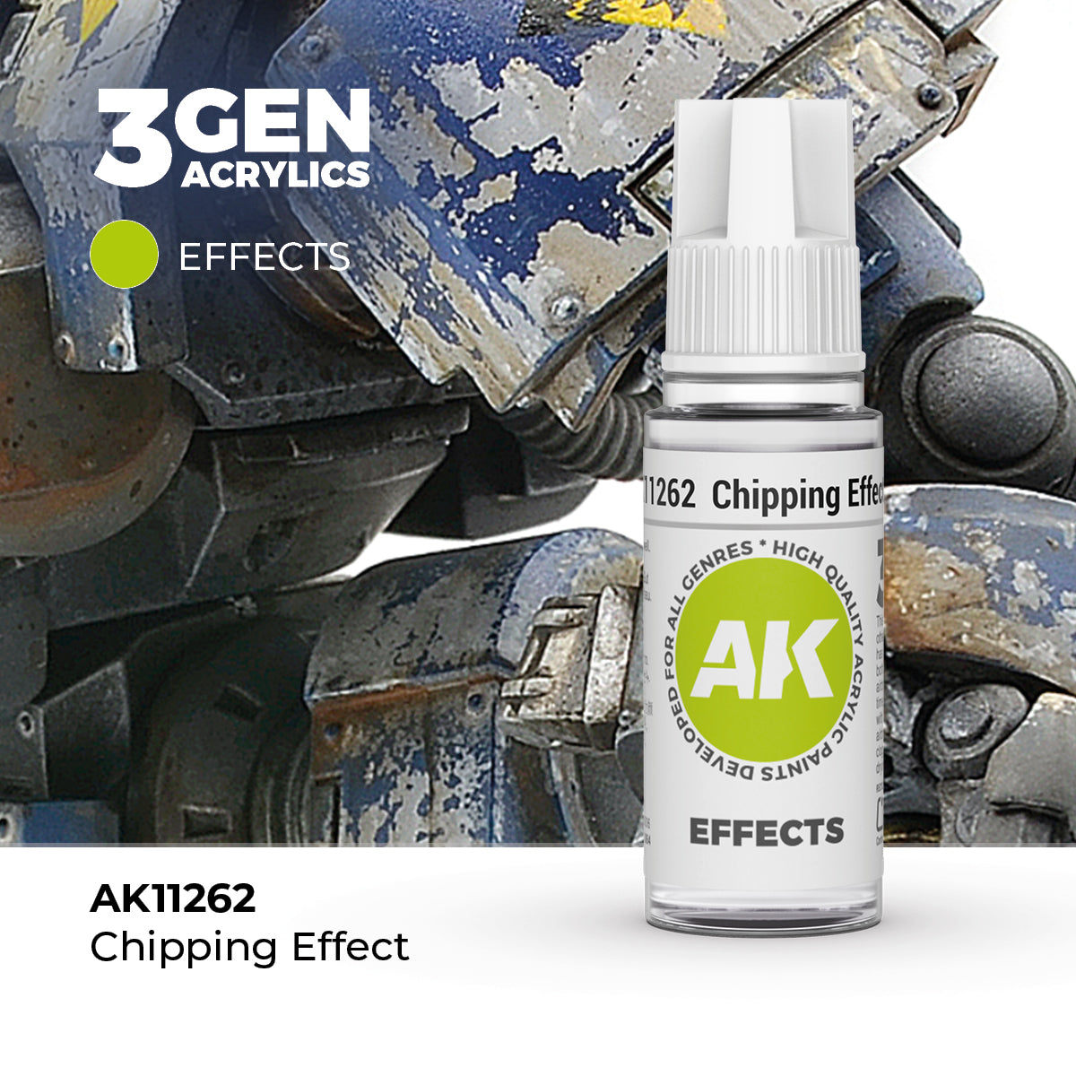AK Interactive Chipping Effect