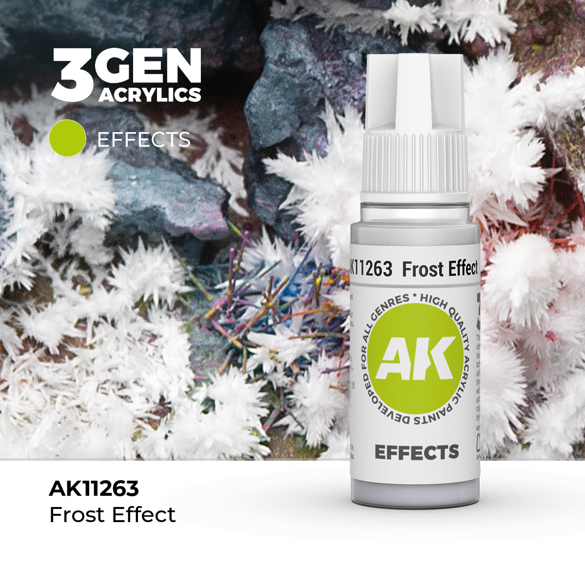 AK Interactive Frost Effect 17 ml - Effects