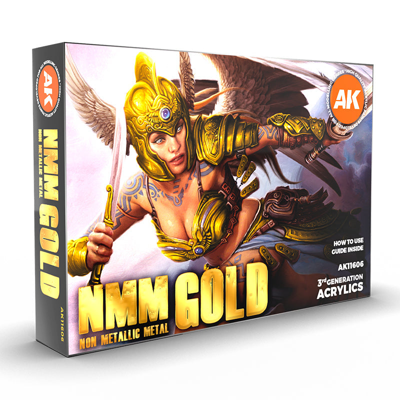 AK Interactive 3GEN Non Metallic Metal Gold