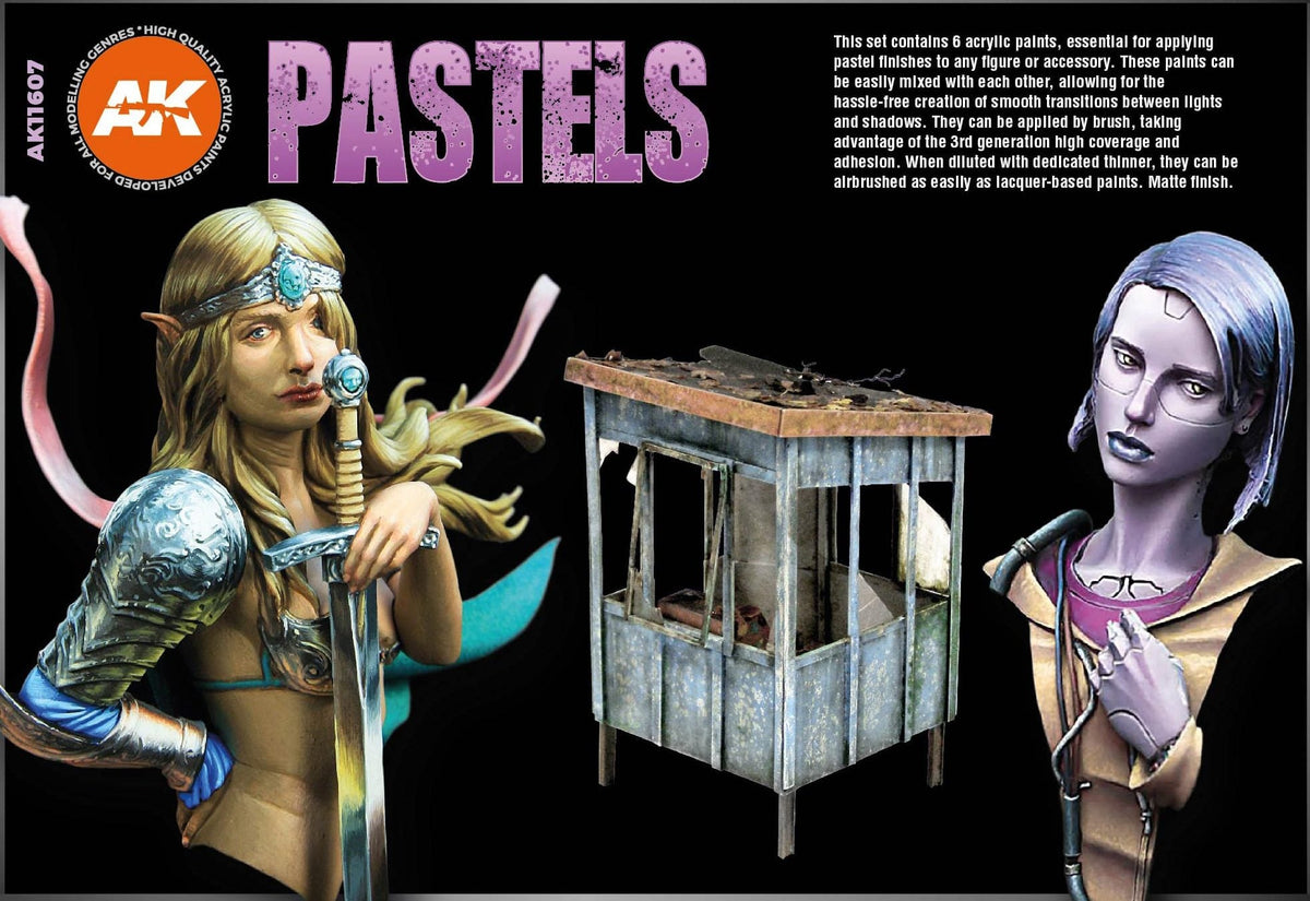 AK Interactive 3GEN Pastels Colors Set