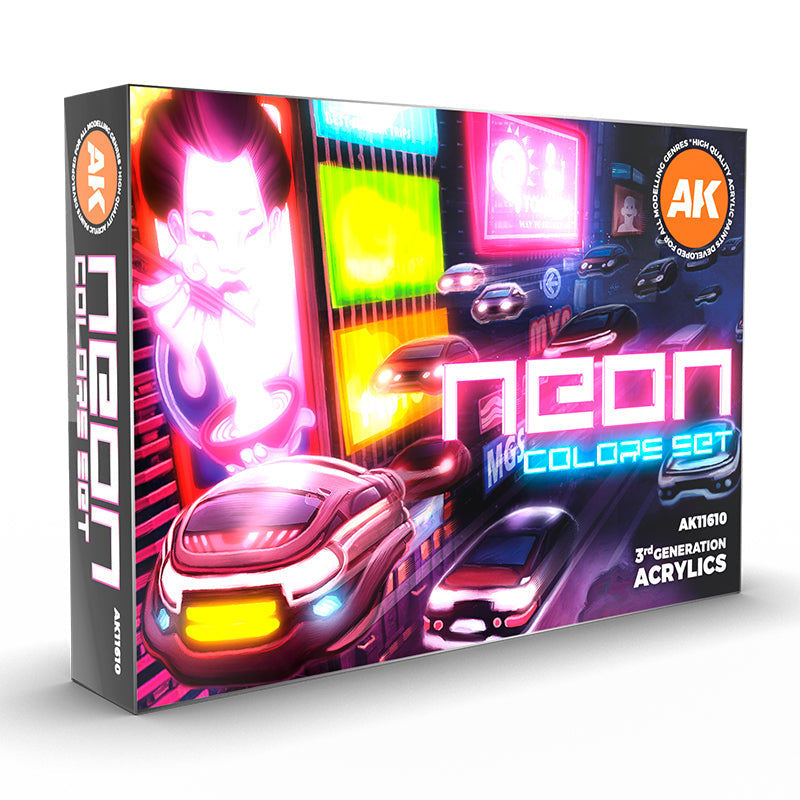 AK Interactive 3GEN Neon Colors Set