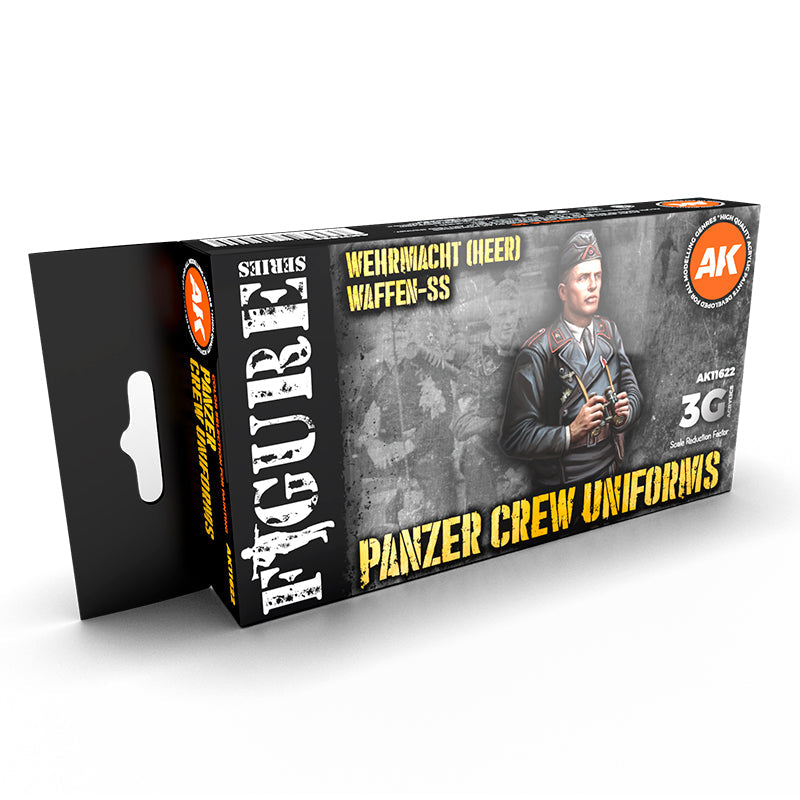 AK Interactive Panzer Crew Black Uniforms Set 3G