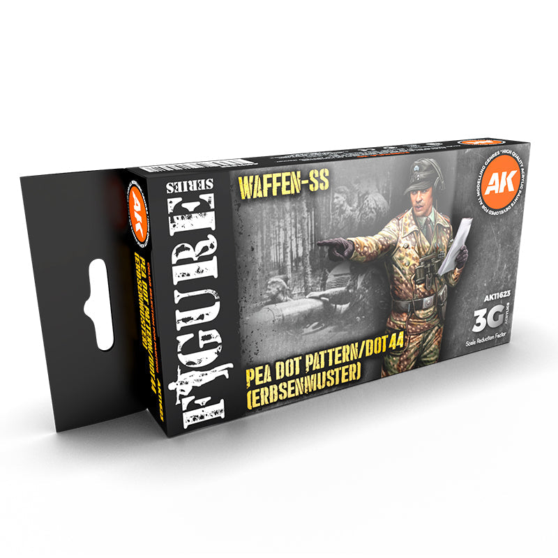 AK Interactive Waffen Ss 44 Dot Uniform Colors 3G
