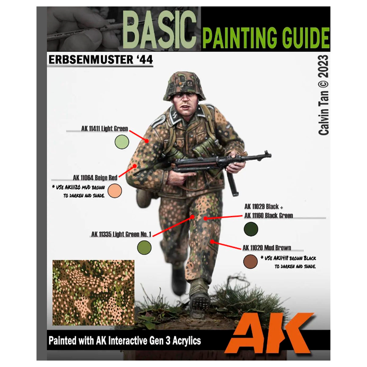 AK Interactive 3GEN SIGNATURE SETS WWII GERMAN UNIFORMS - SIGNATURE SET BY CALVIN TAN
