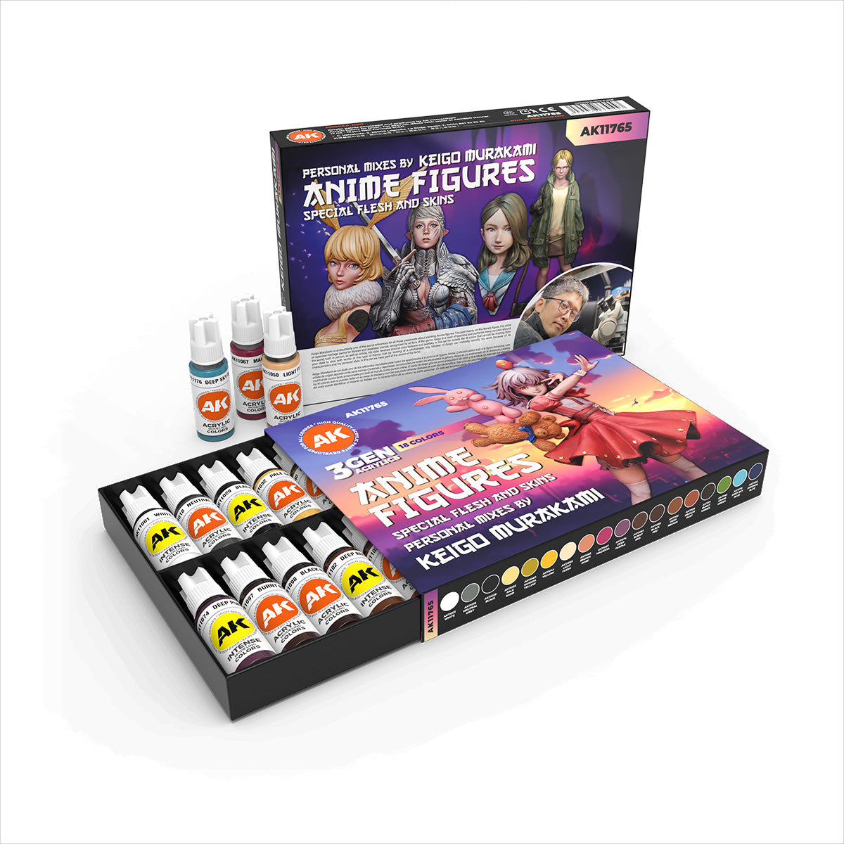 Signature Set - Keigo Murakami Personal Mixes - Anime Figures Paint Set