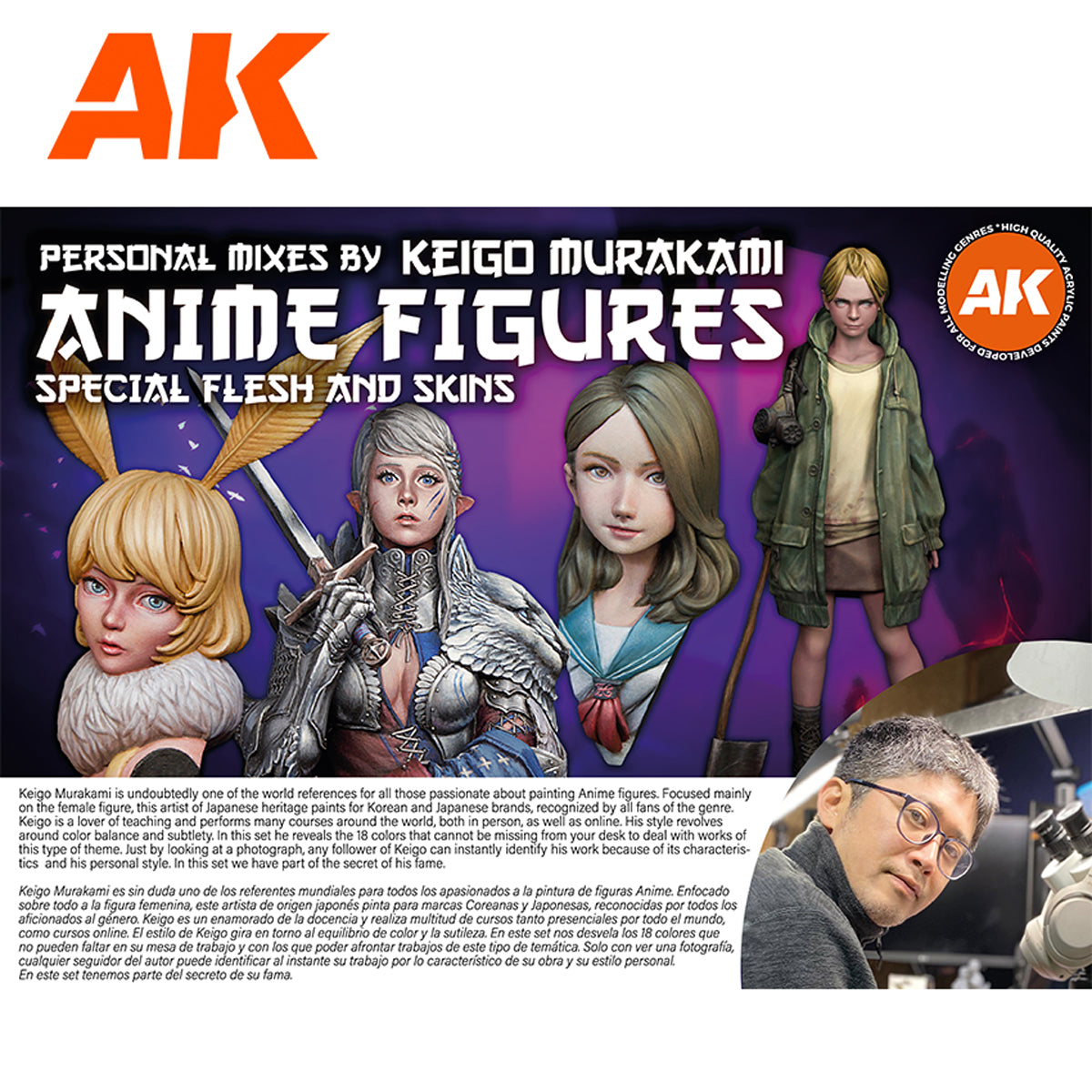 Signature Set - Keigo Murakami Personal Mixes - Anime Figures Paint Set