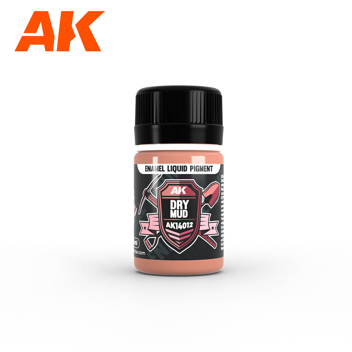 AK Interactive Enamel Liquid Pigments Mud Set