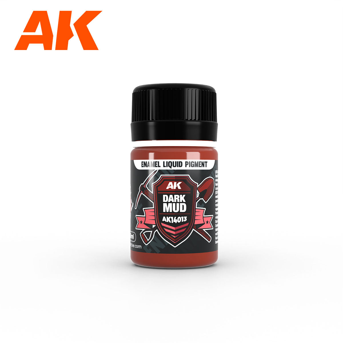 AK Interactive Enamel Liquid Pigments Mud Set