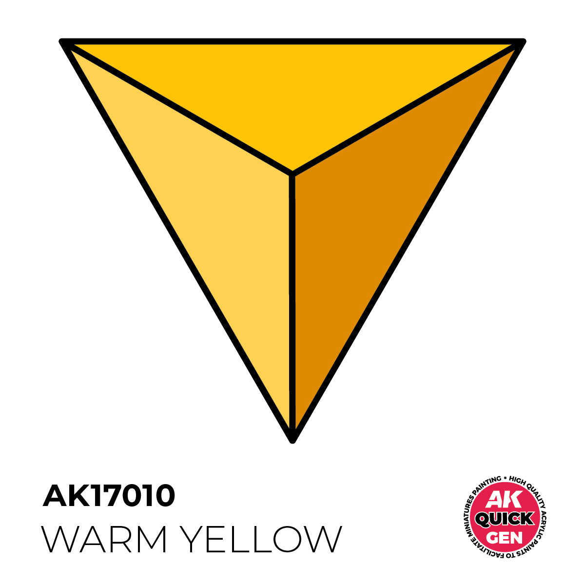 AK Interactive QUICK GEN Warm Yellow