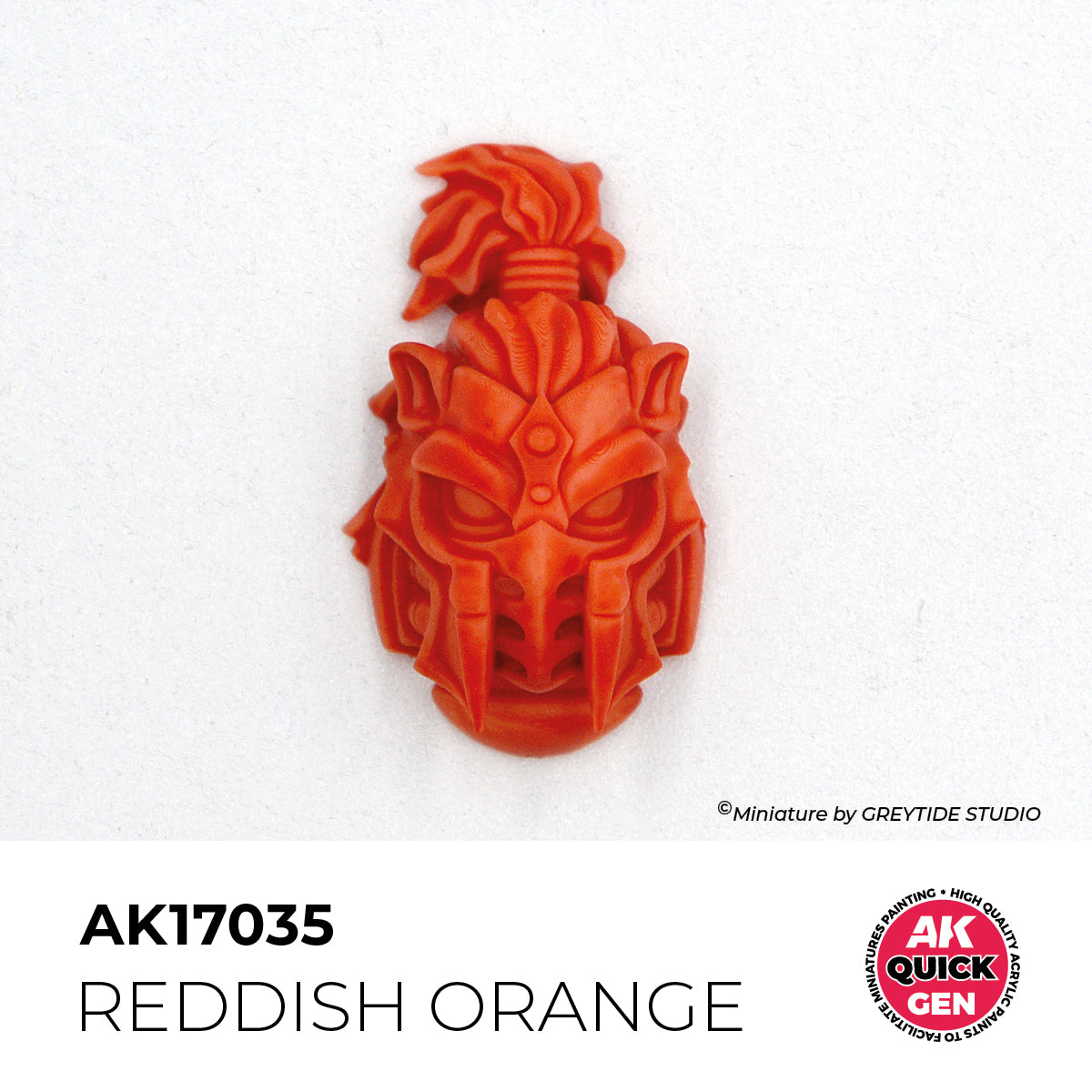 AK Interactive QUICK GEN Reddish Orange