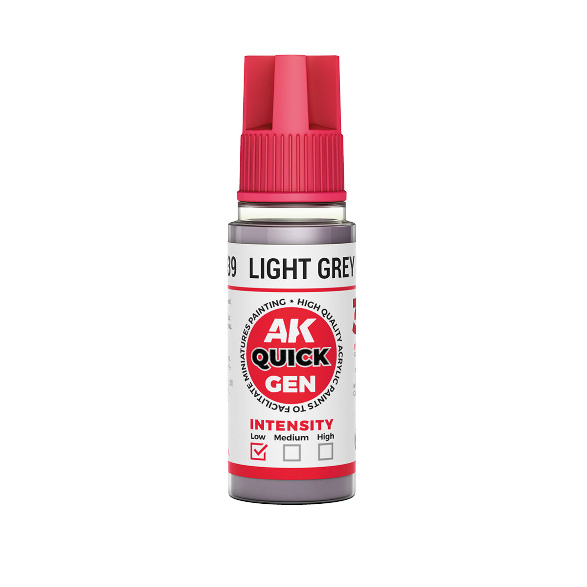 AK Interactive QUICK GEN Light Grey Shadow