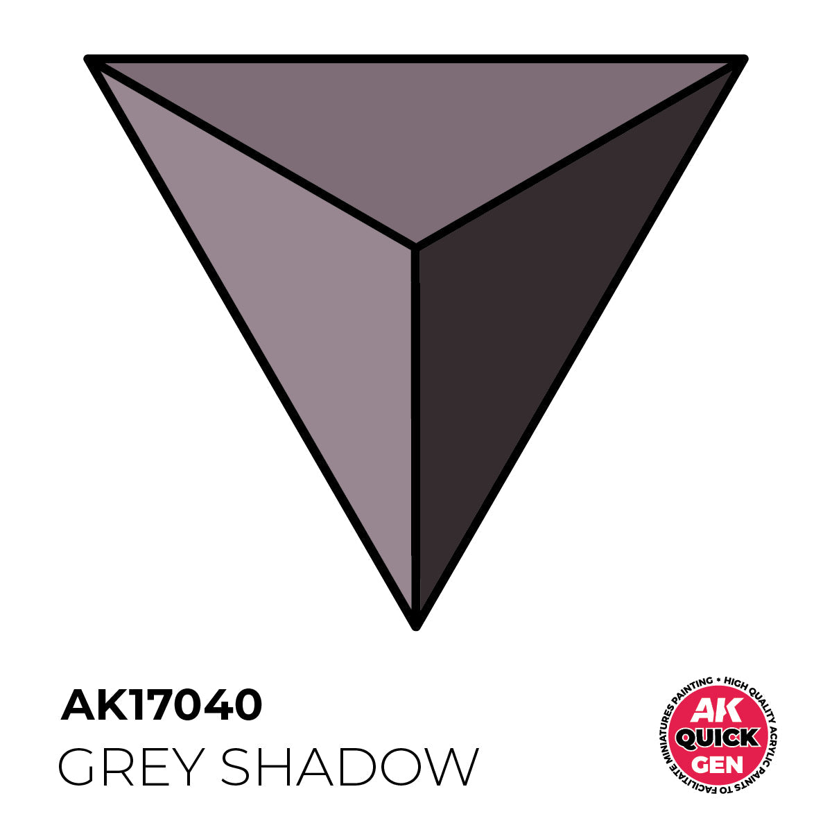AK Interactive QUICK GEN Grey Shadow