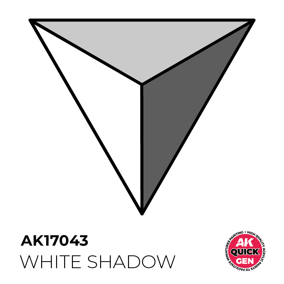 AK Interactive QUICK GEN White Shadow