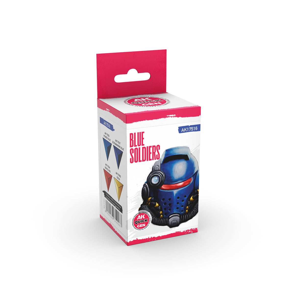 AK Interactive QUICK GEN Blue Soldiers Set