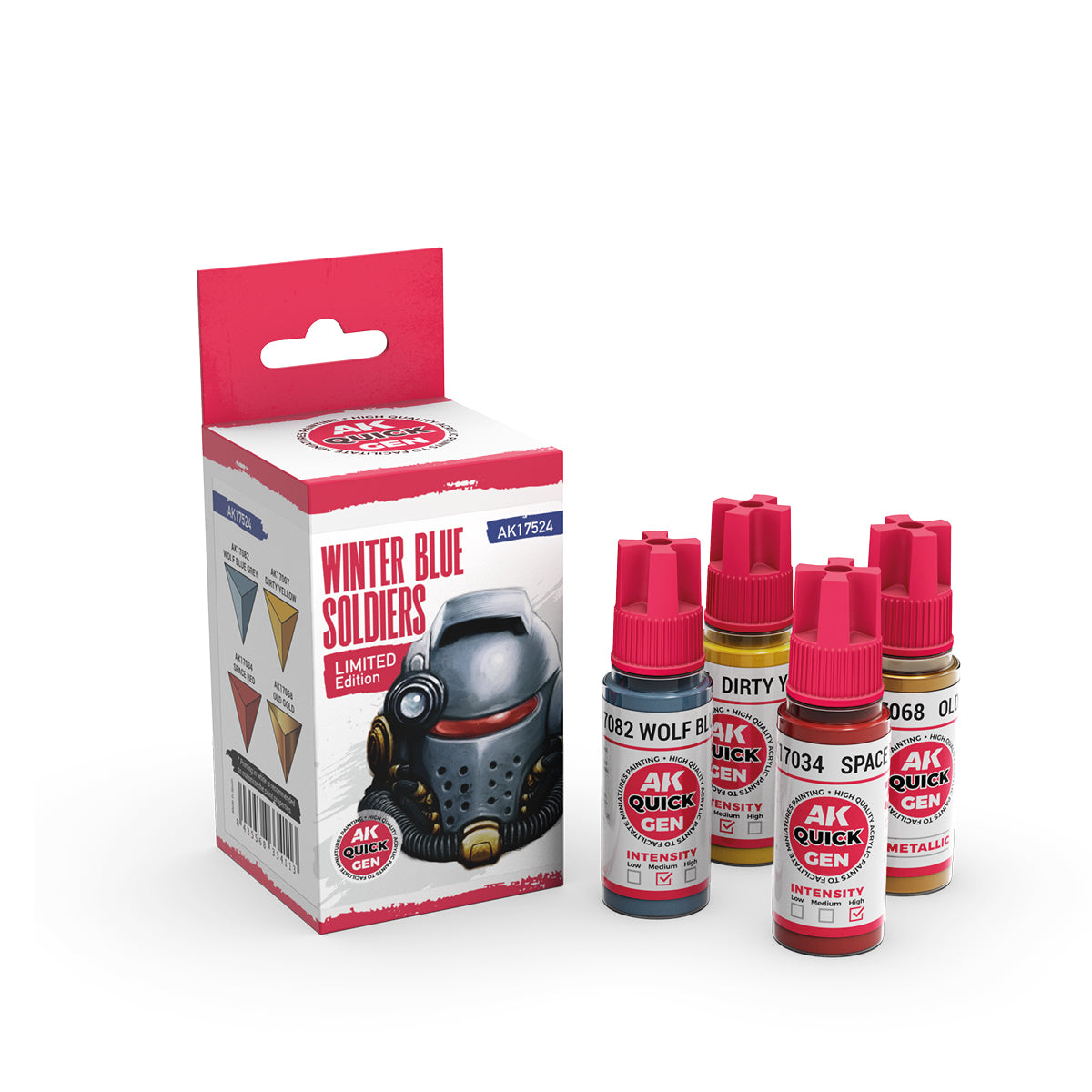 AK Interactive QUICK GEN Winter Blue Soldiers Set