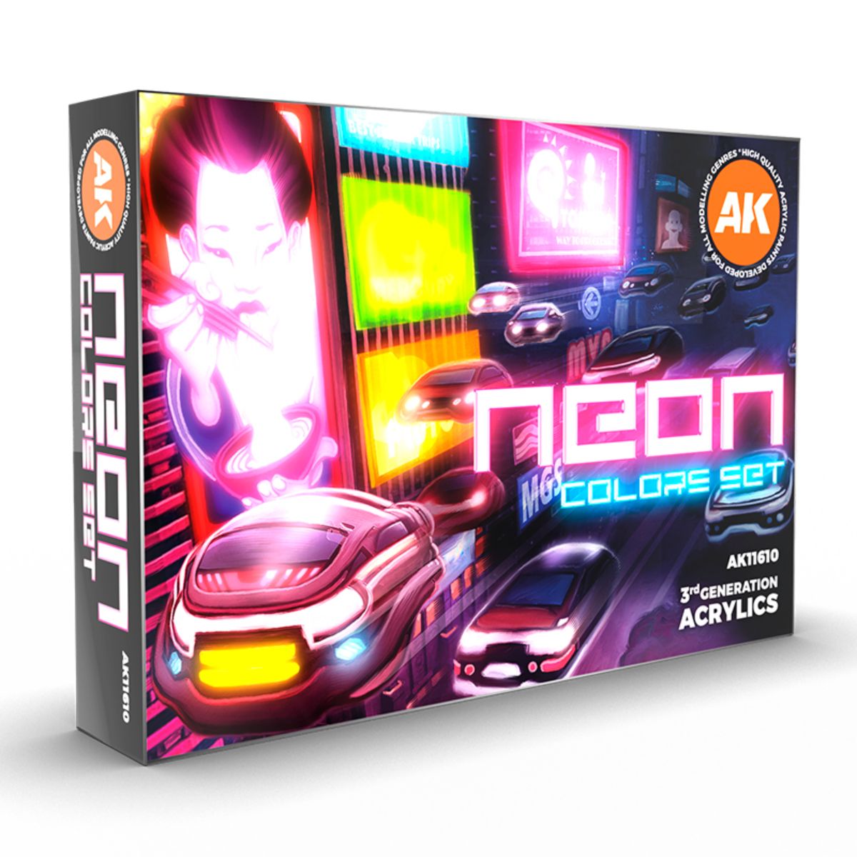 AK Interactive 3GEN Neon Colors Set