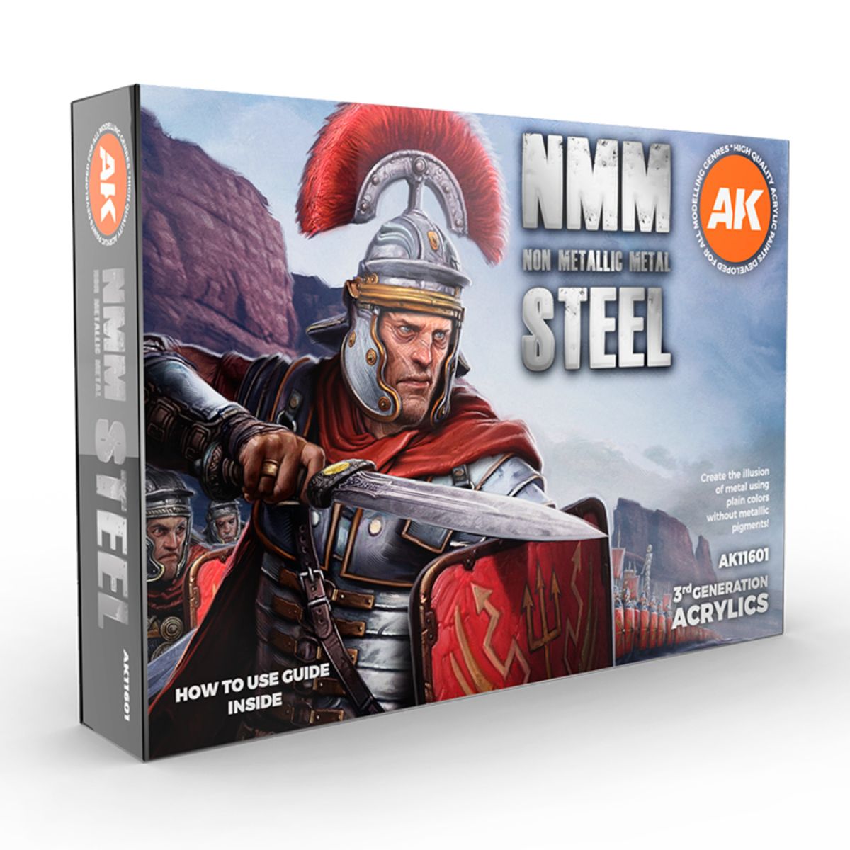 AK Interactive 3GEN Non Metallic Metal Steel