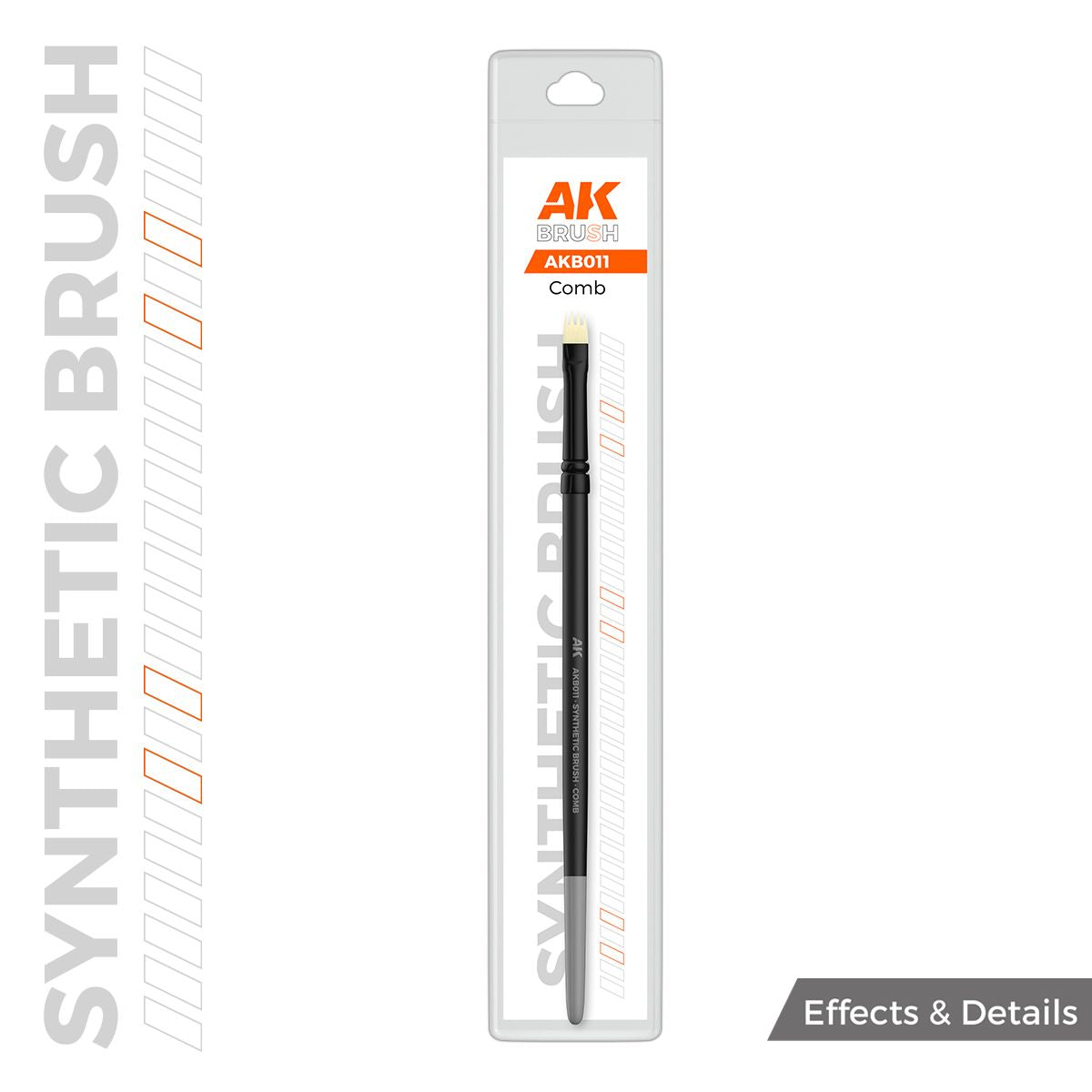 AK Interactive AK SYNTHETIC BRUSH - COMB