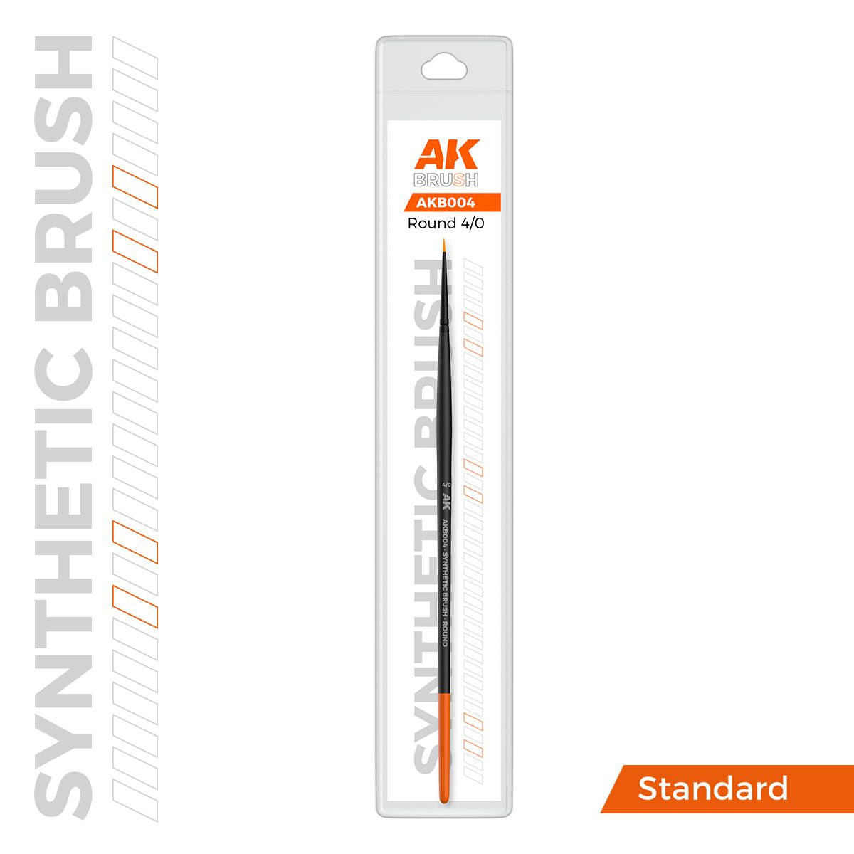 AK Interactive AK SYNTHETIC BRUSH - ROUND 4/0