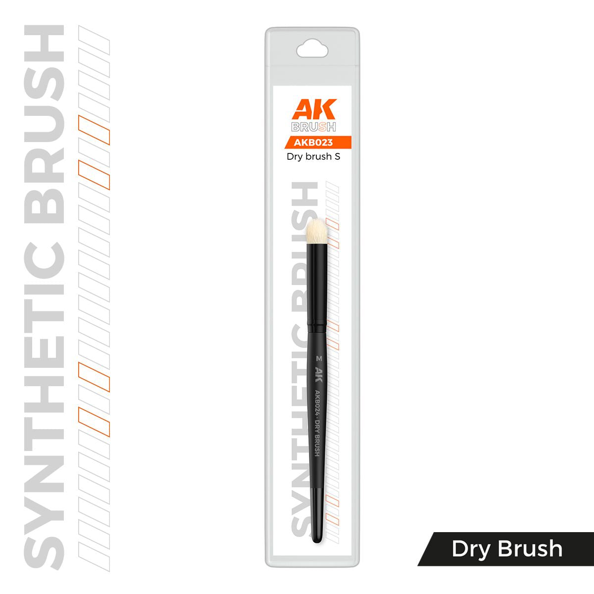 AK Interactive AK SYNTHETIC DRY BRUSH - S