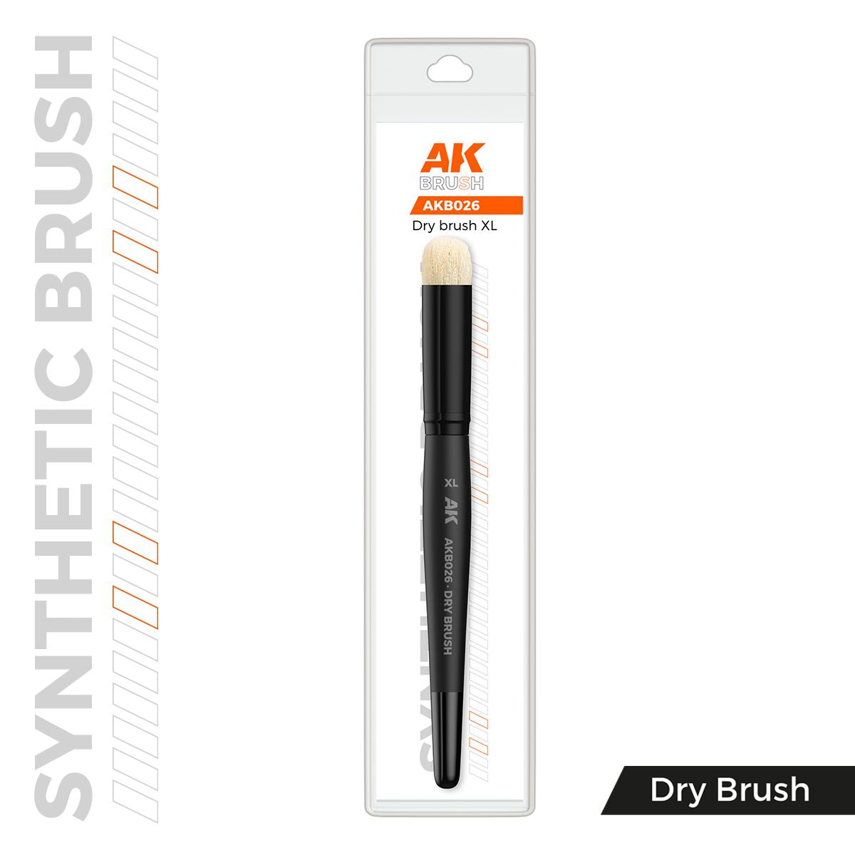 AK Interactive AK SYNTHETIC DRY BRUSH - XL