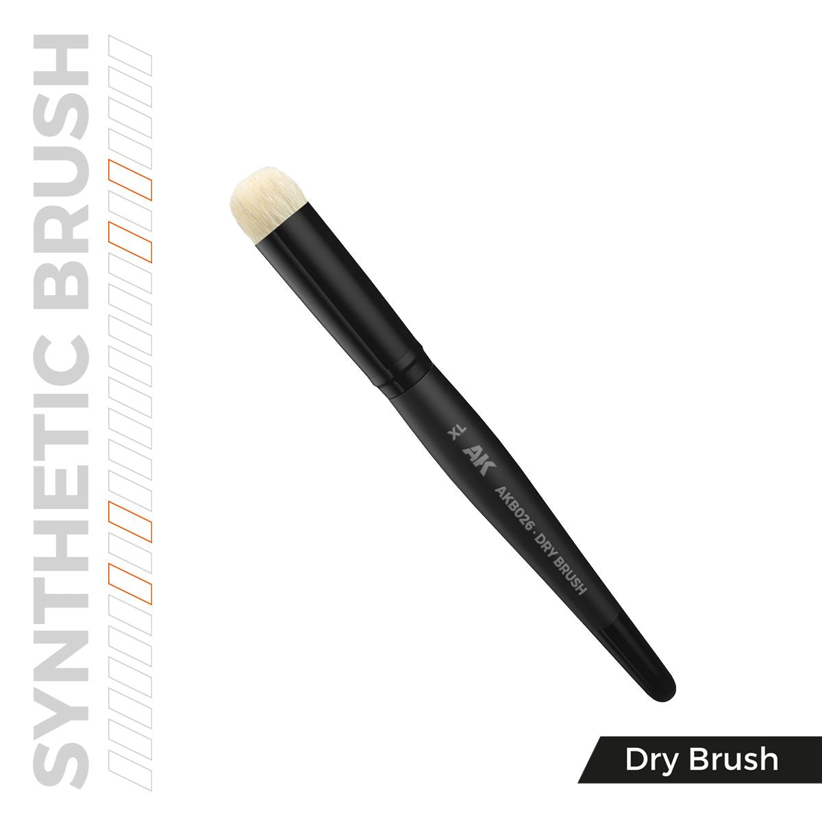 AK Interactive AK SYNTHETIC DRY BRUSH - XL