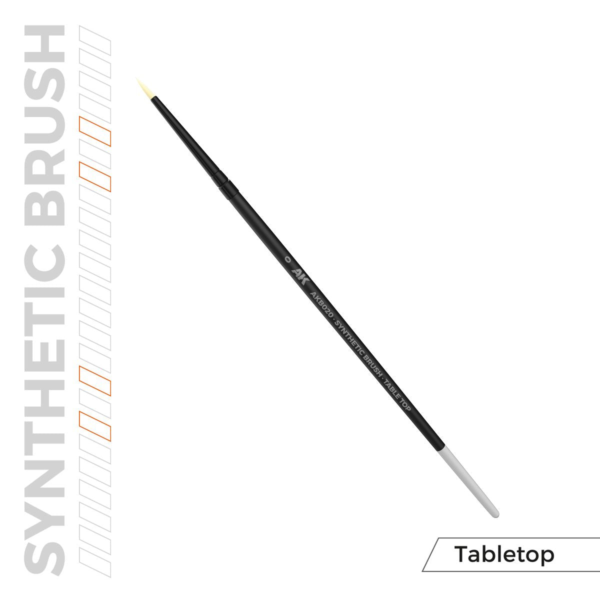 AK Interactive AK SYNTHETIC TABLETOP BRUSH - 0