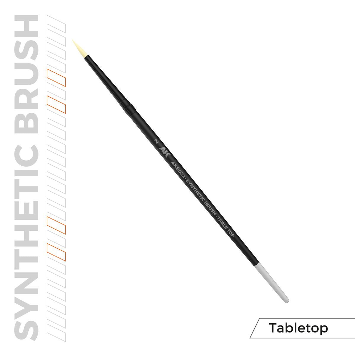 AK Interactive AK SYNTHETIC TABLETOP BRUSH - 2
