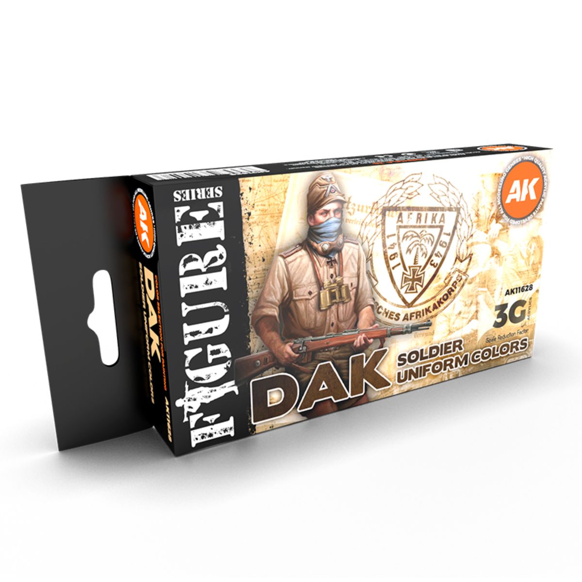 AK Interactive Dak Soldier Uniform Colors 3G