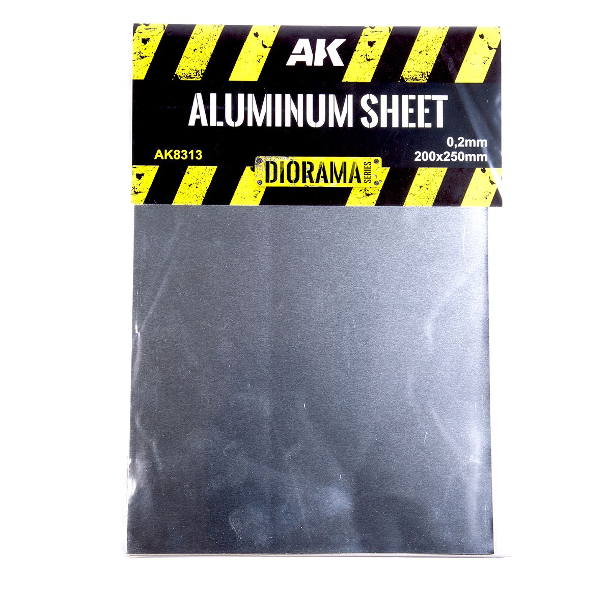 AK Interactive Dioramas ALUMINIUM SHEET 200UM 200x250mm
