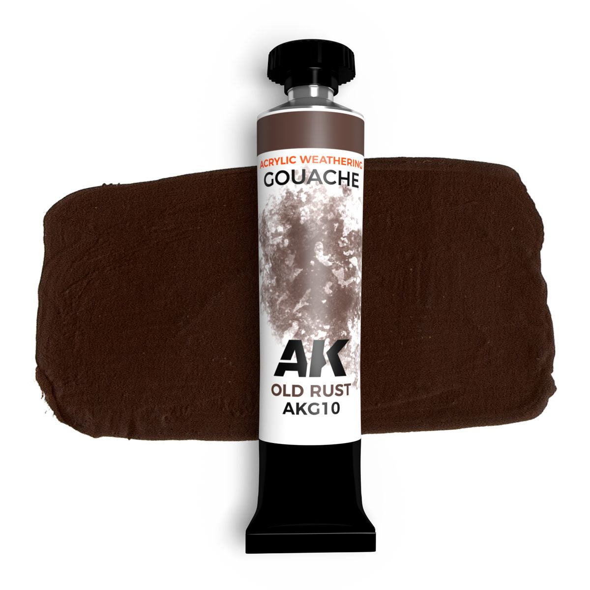 AK Interactive Gouache Paints OLD RUST - AK GOUACHE 20 ml.