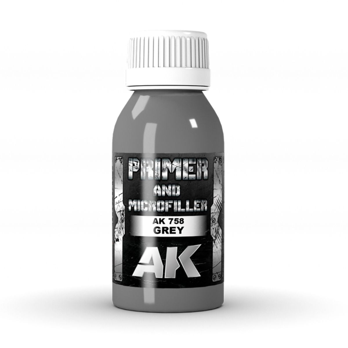 AK Interactive Grey Primer And Microfiller 100 ml