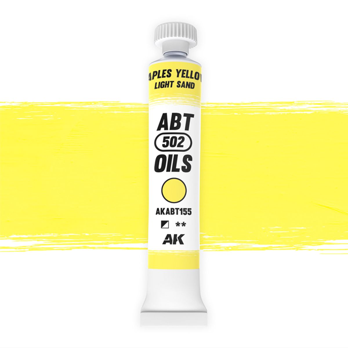AK Interactive Oil Paints Naples yellow / Light sand