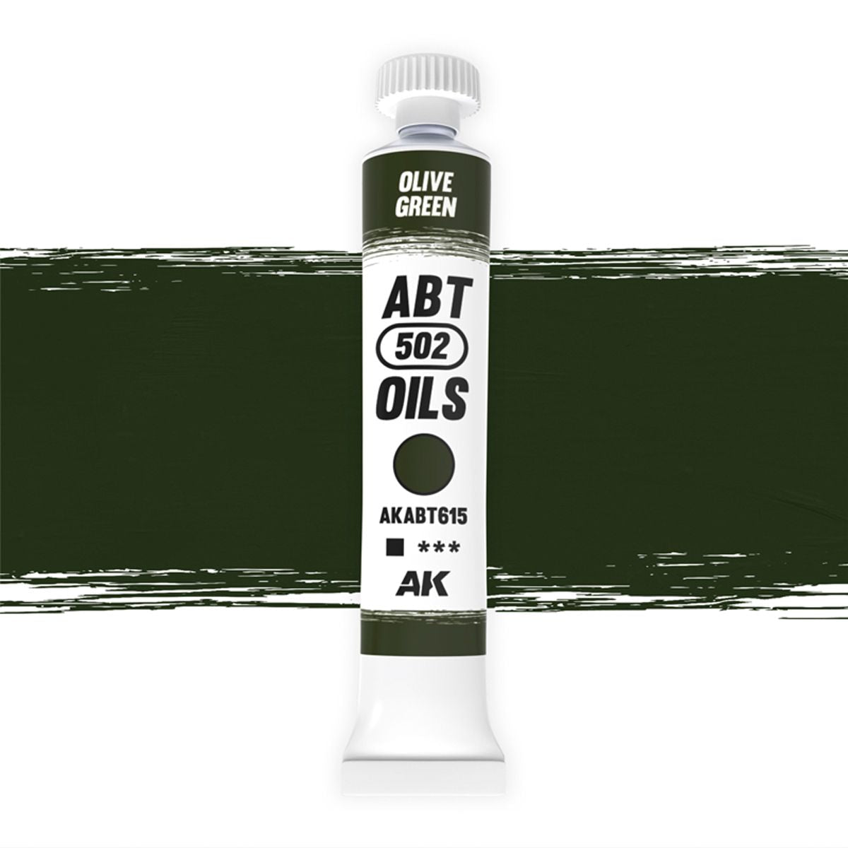 AK Interactive Oil Paints Olive green
