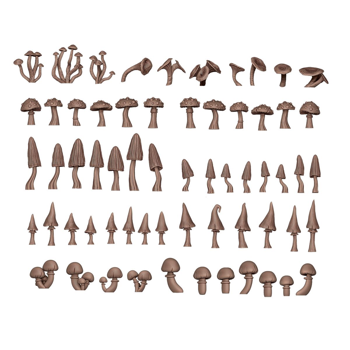AK Interactive PLANTS FOREST MUSHROOMS