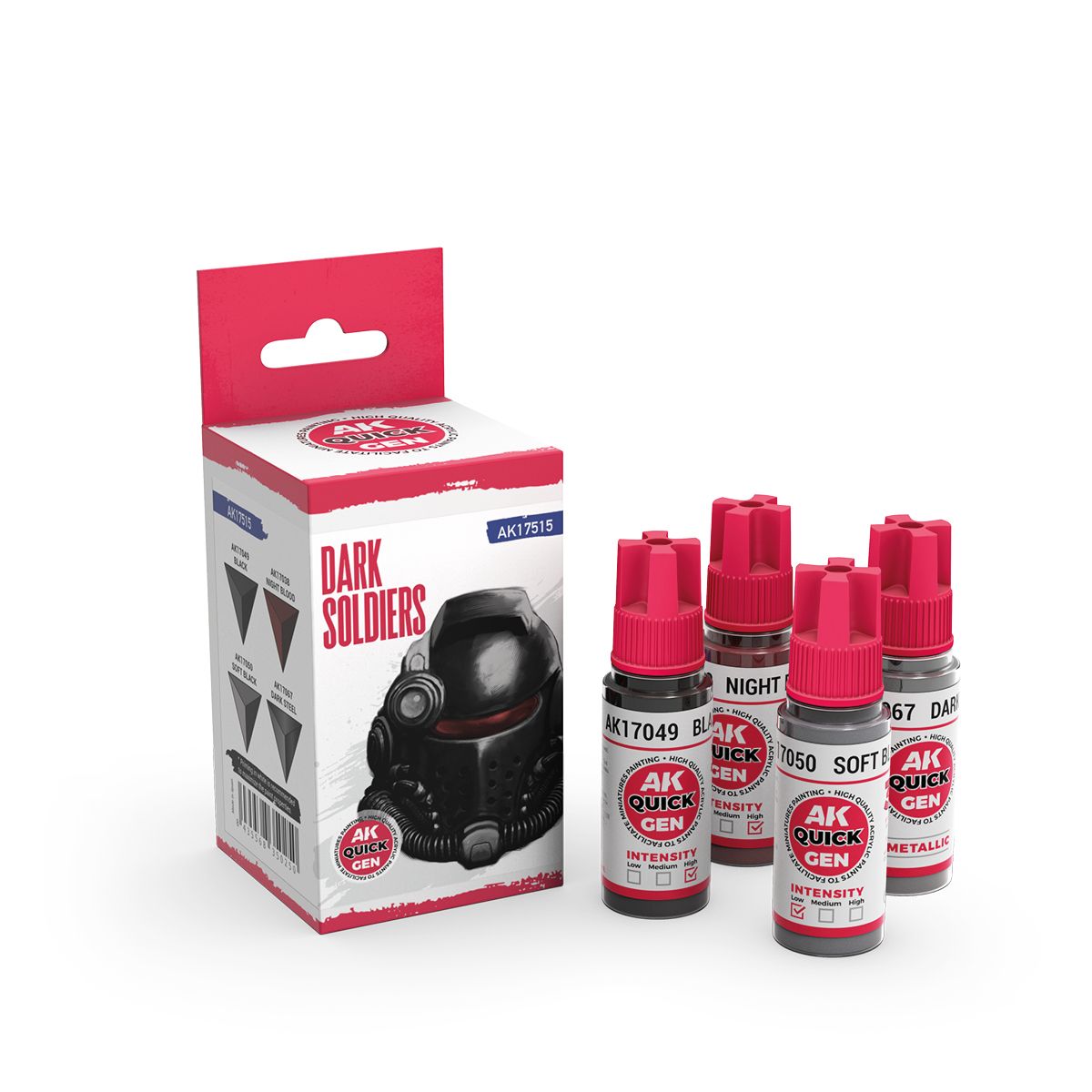 AK Interactive QUICK GEN Dark Soldiers Set
