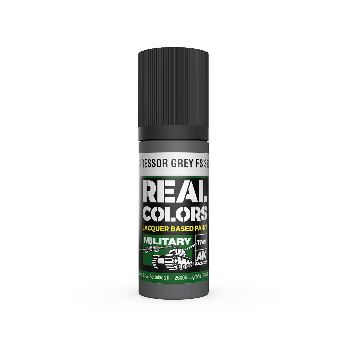 AK Interactive REAL COLORS Aggressor Grey Fs 36251 17 ml.