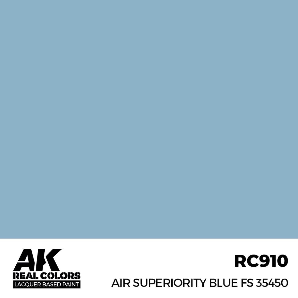 AK Interactive REAL COLORS Air Superiority Blue Fs 35450 17 ml.