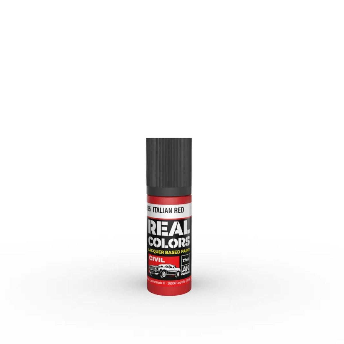 AK Interactive REAL COLORS Italian Red 17 ml.