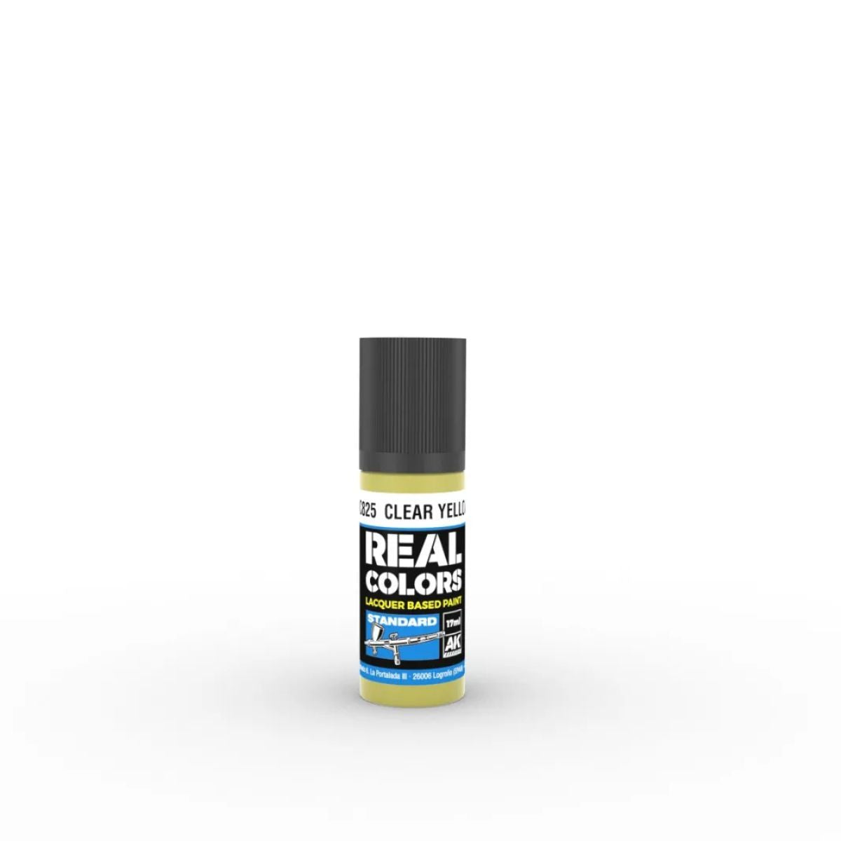 AK Interactive REAL COLORS Clear Yellow 17 ml.