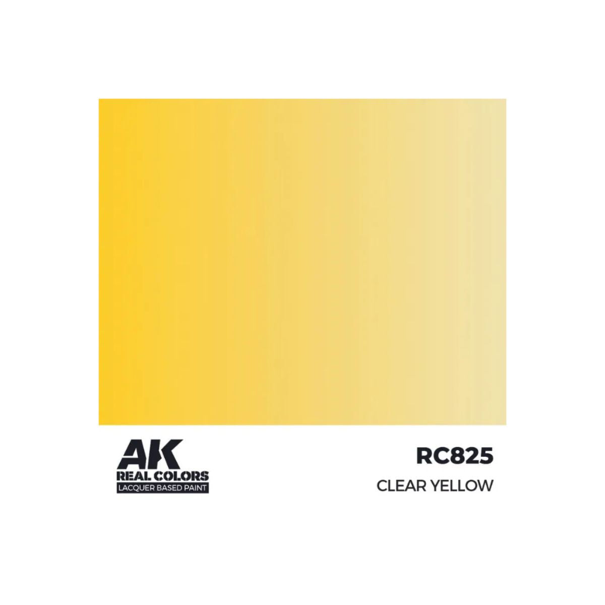 AK Interactive REAL COLORS Clear Yellow 17 ml.