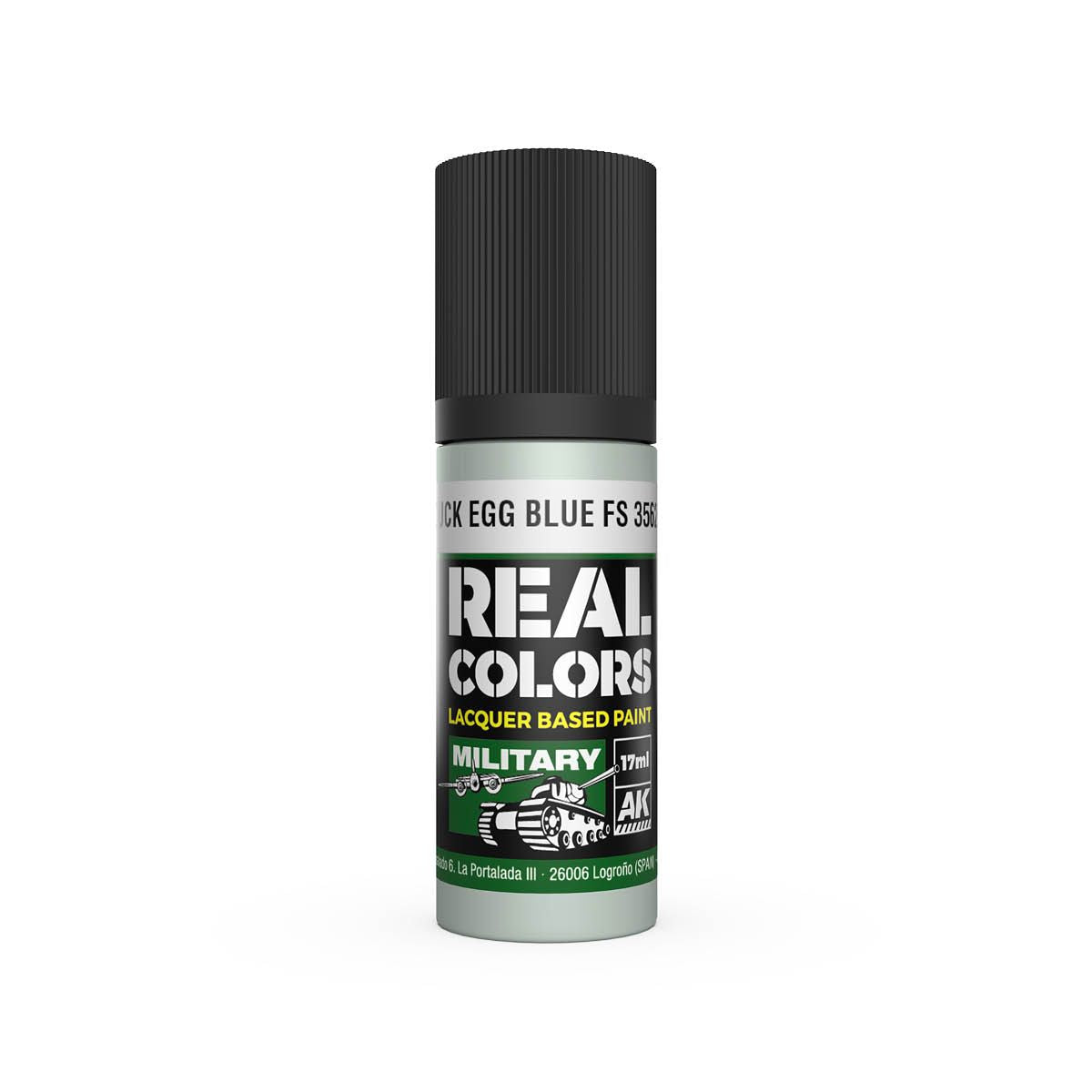 AK Interactive REAL COLORS Duck Egg Blue Fs 35622 17 ml.