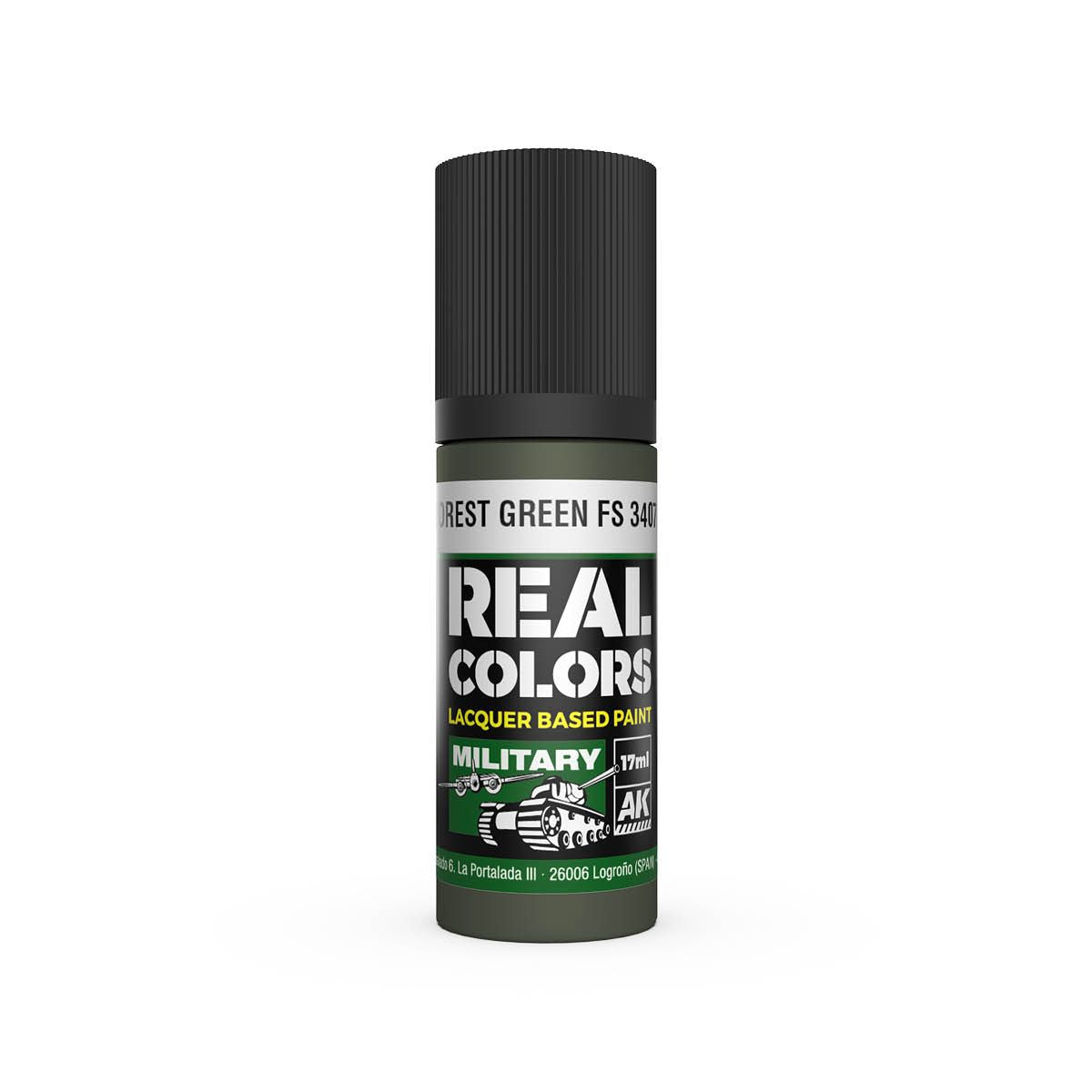 AK Interactive REAL COLORS Forest Green Fs 34079 17 ml.