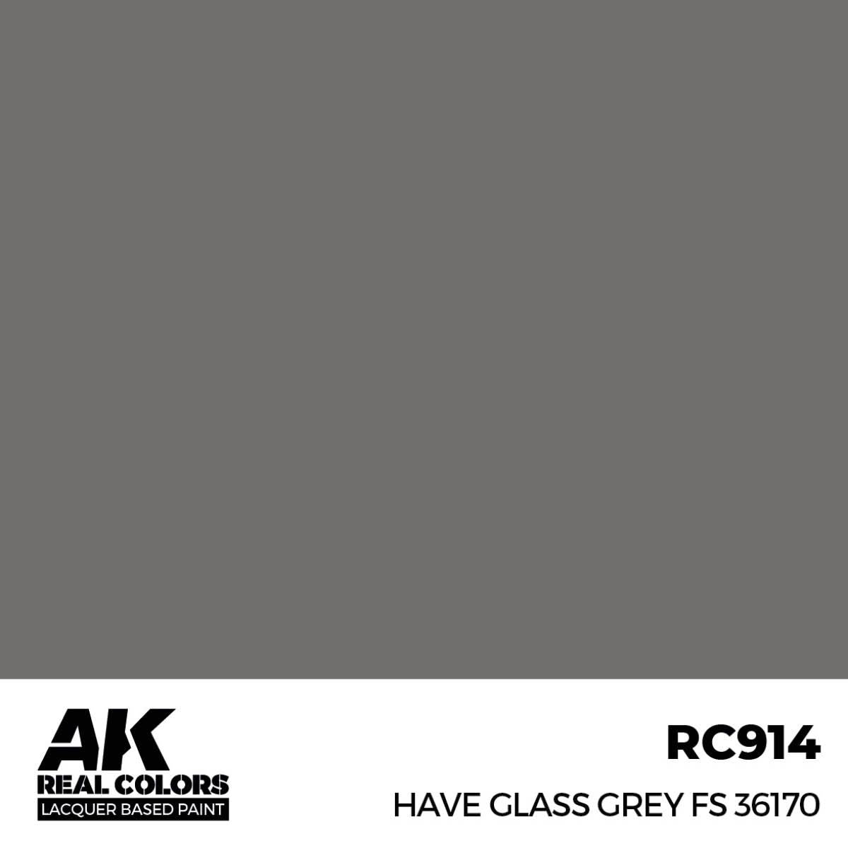 AK Interactive REAL COLORS Have Glass Grey Fs 36170 17 ml.