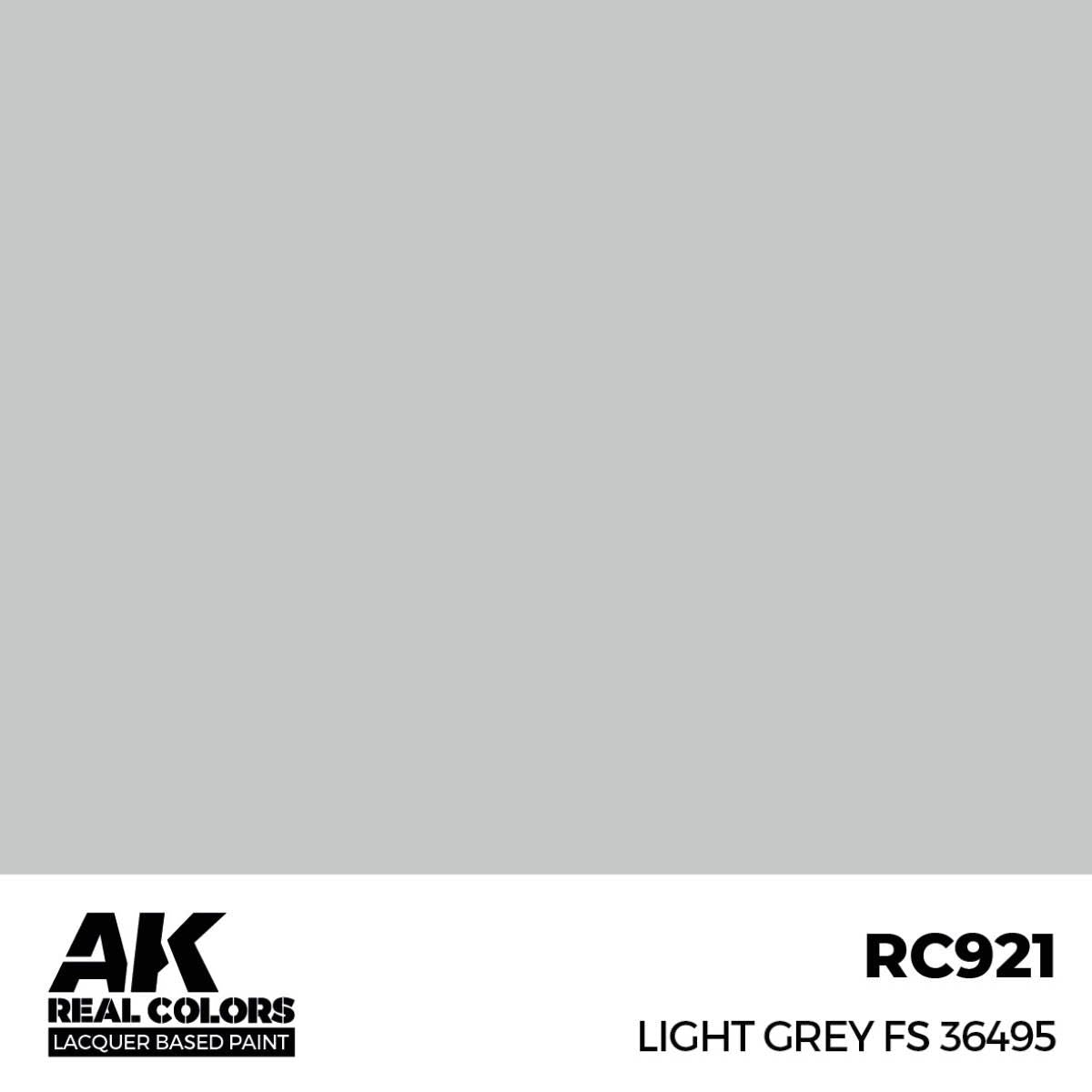 AK Interactive REAL COLORS Light Grey Fs 36495 17 ml.