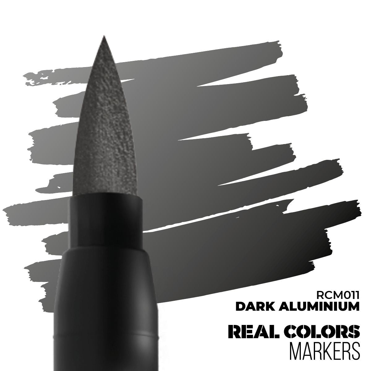 AK Interactive REAL COLORS MARKERS Dark Aluminium