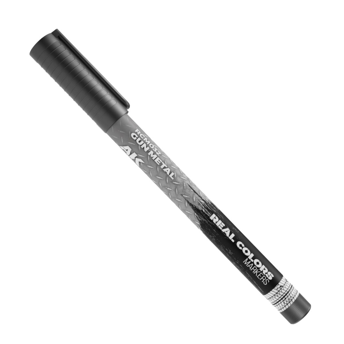 AK Interactive REAL COLORS MARKERS Gun Metal